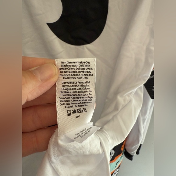 Celebrate Halloween Ghost Matching Pajama Set Womens SZ M New Long Sleeve Jogger - Picture 6 of 9